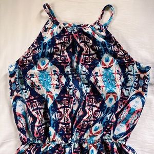 Patterned Romper